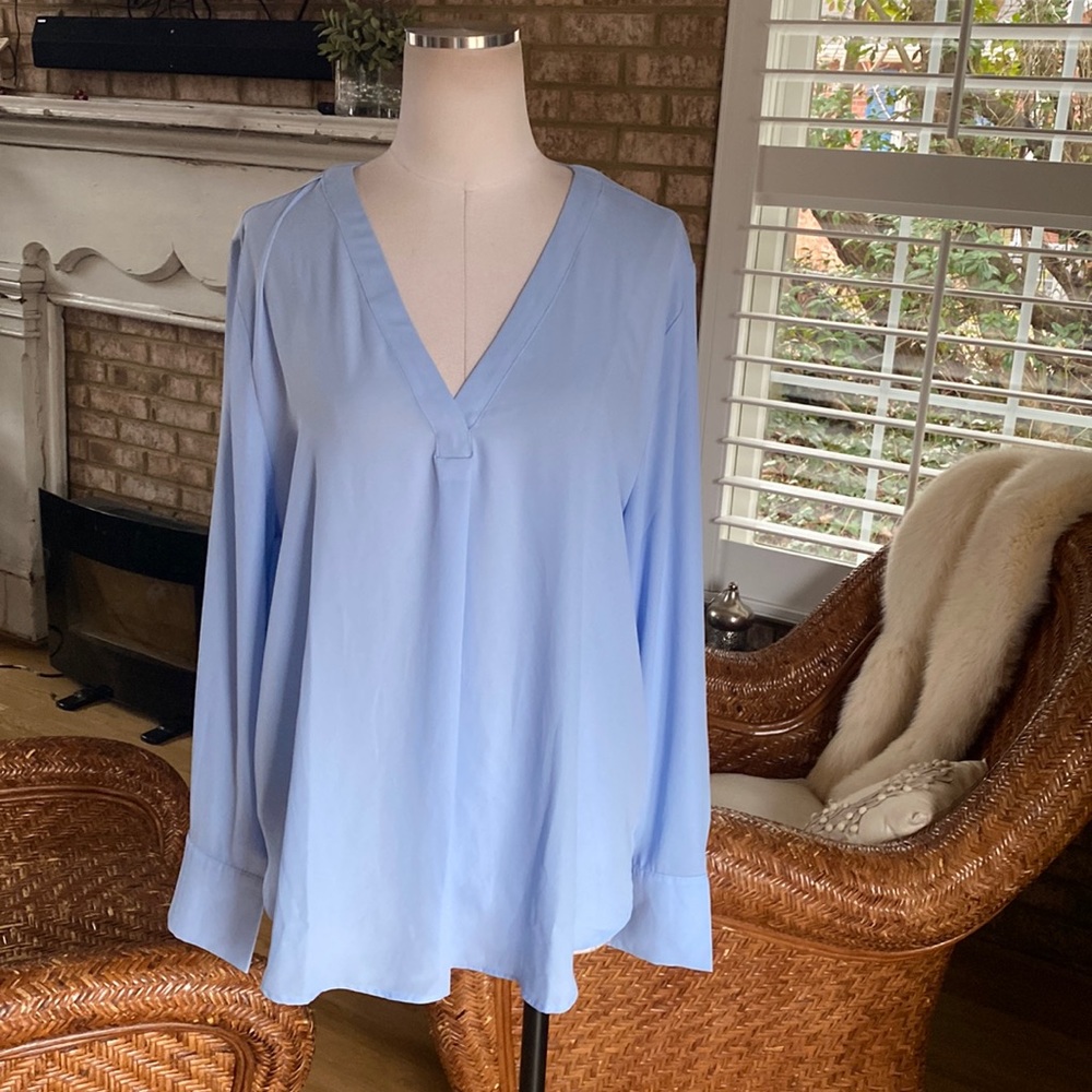 ANN TAYLOR PULLOVER BLOUSE TO WOMEN XXL PLUS NEW